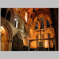 Hexham Abbey, Choir, photo by Tim Rogers on Wikipedia.jpg